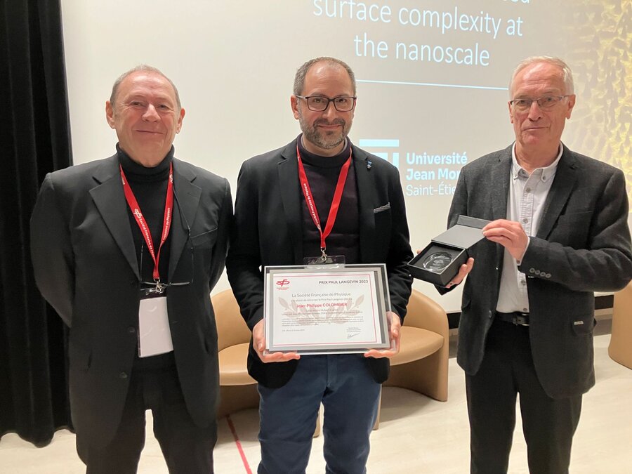 Remise du prix Paul Langevin 2023 de la Société Française de Physique